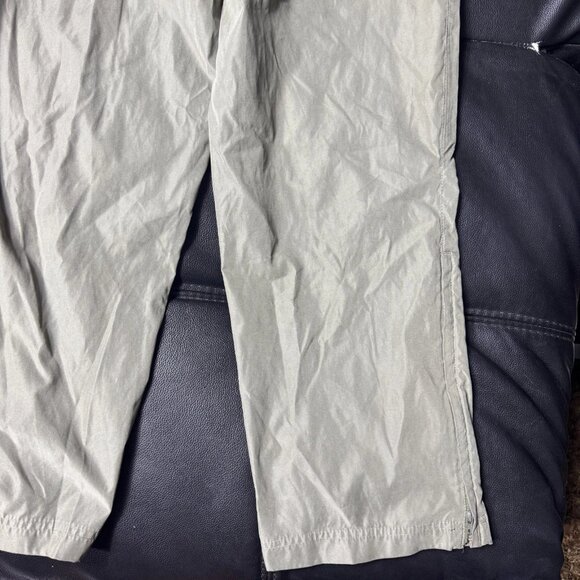 IZOD Men's Windbreaker Golf Pants Green Ankle Zipper Drawstring Active Size M - Picture 7 of 13